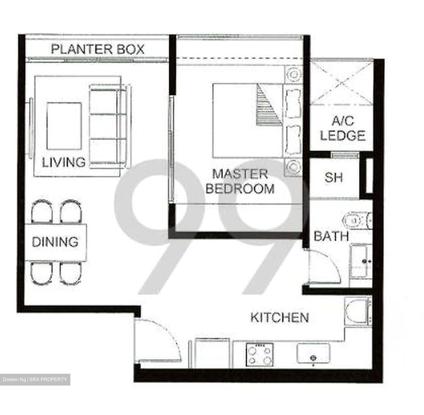 Estilo (D9), Apartment #399957531